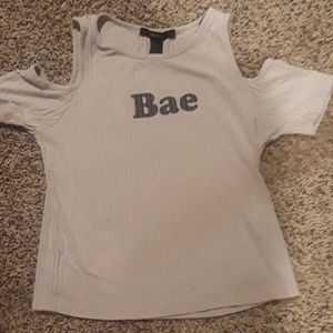 off the shoulders top